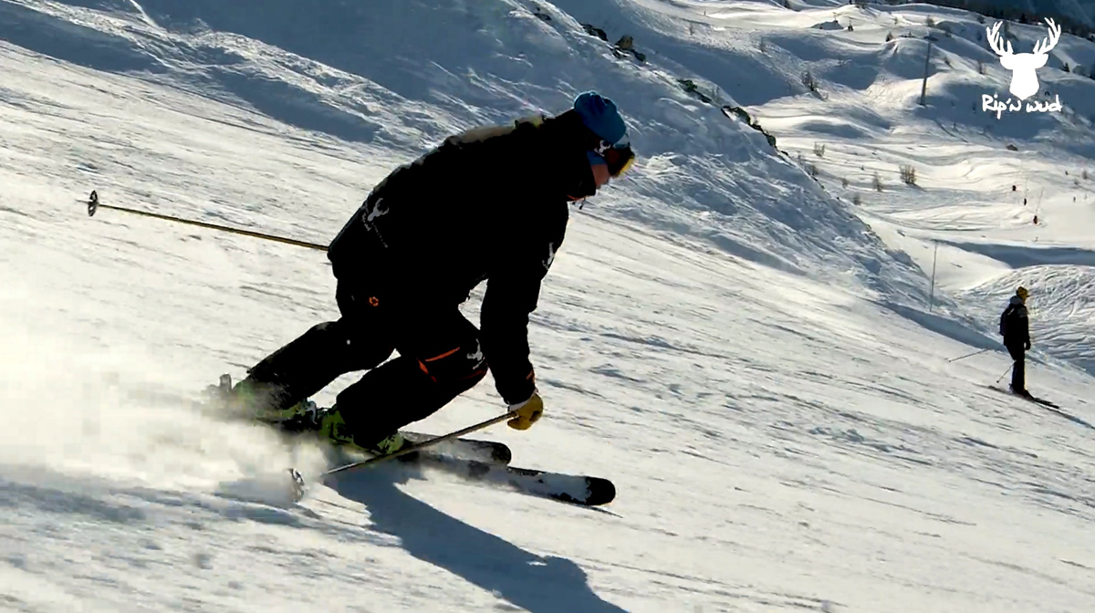 Rip'n Wud Free Ski Test Tour Les Arc 1800 - Rip'n Wud